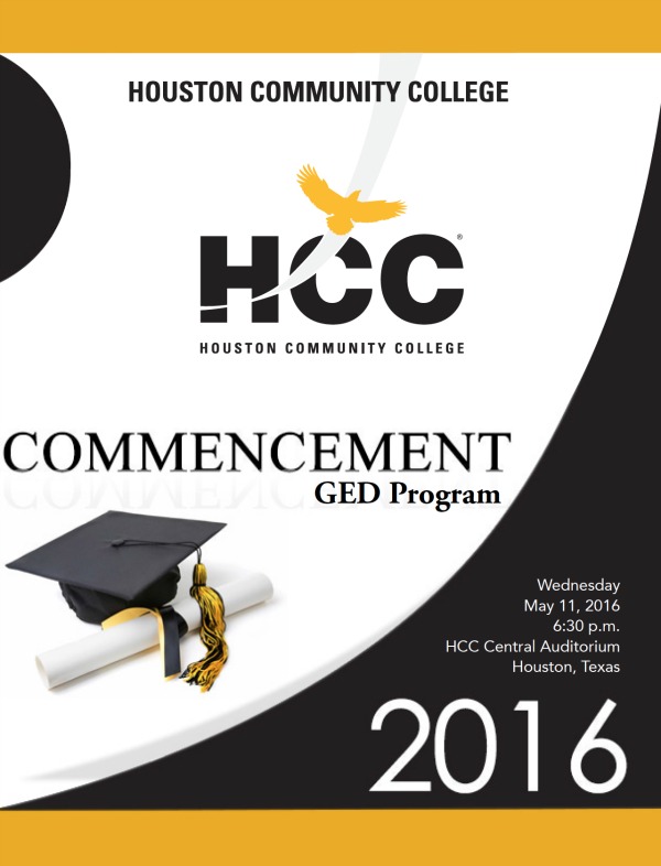 GED Commencement Program