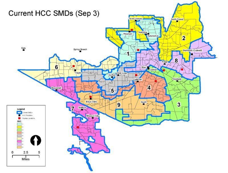 Current HCC Voting Districts