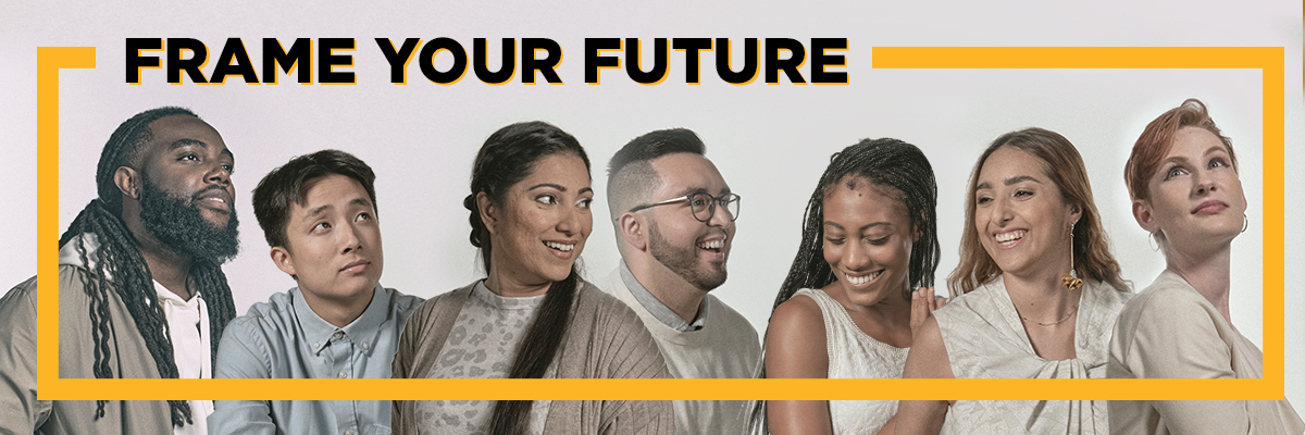 Banner Frame Your Future with Second Start Classes at HCC!