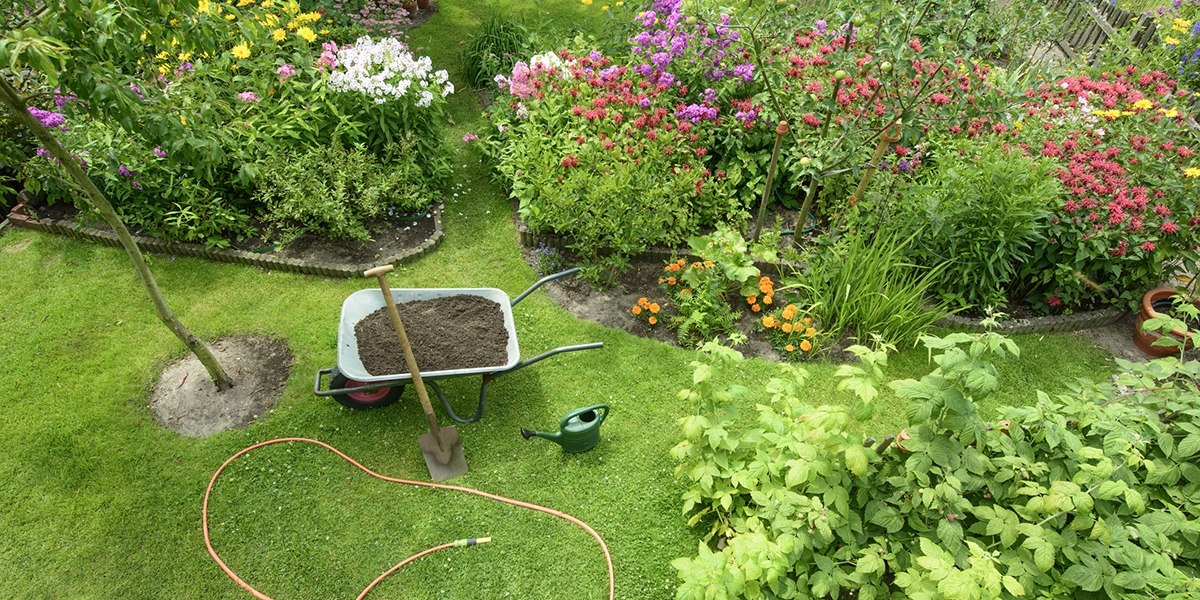 Image of landscaping tools
