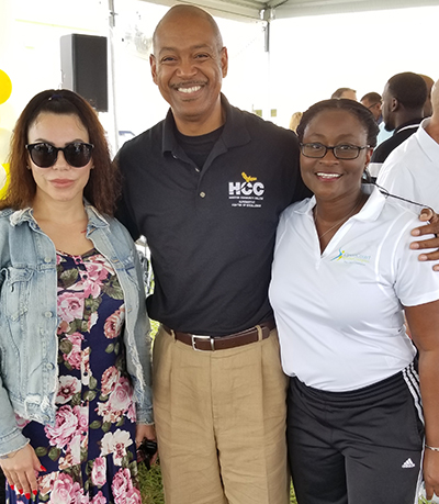 Former HCC student, Angela Smith-Duncan, recently hosted a groundbreaking ceremony for her business, Open Court Sports Complex, in Katy, Texas.