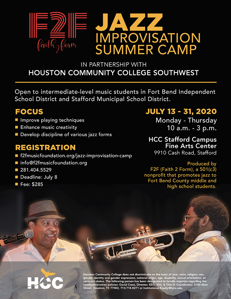 Jazz Improvisation Summer Camp graphic