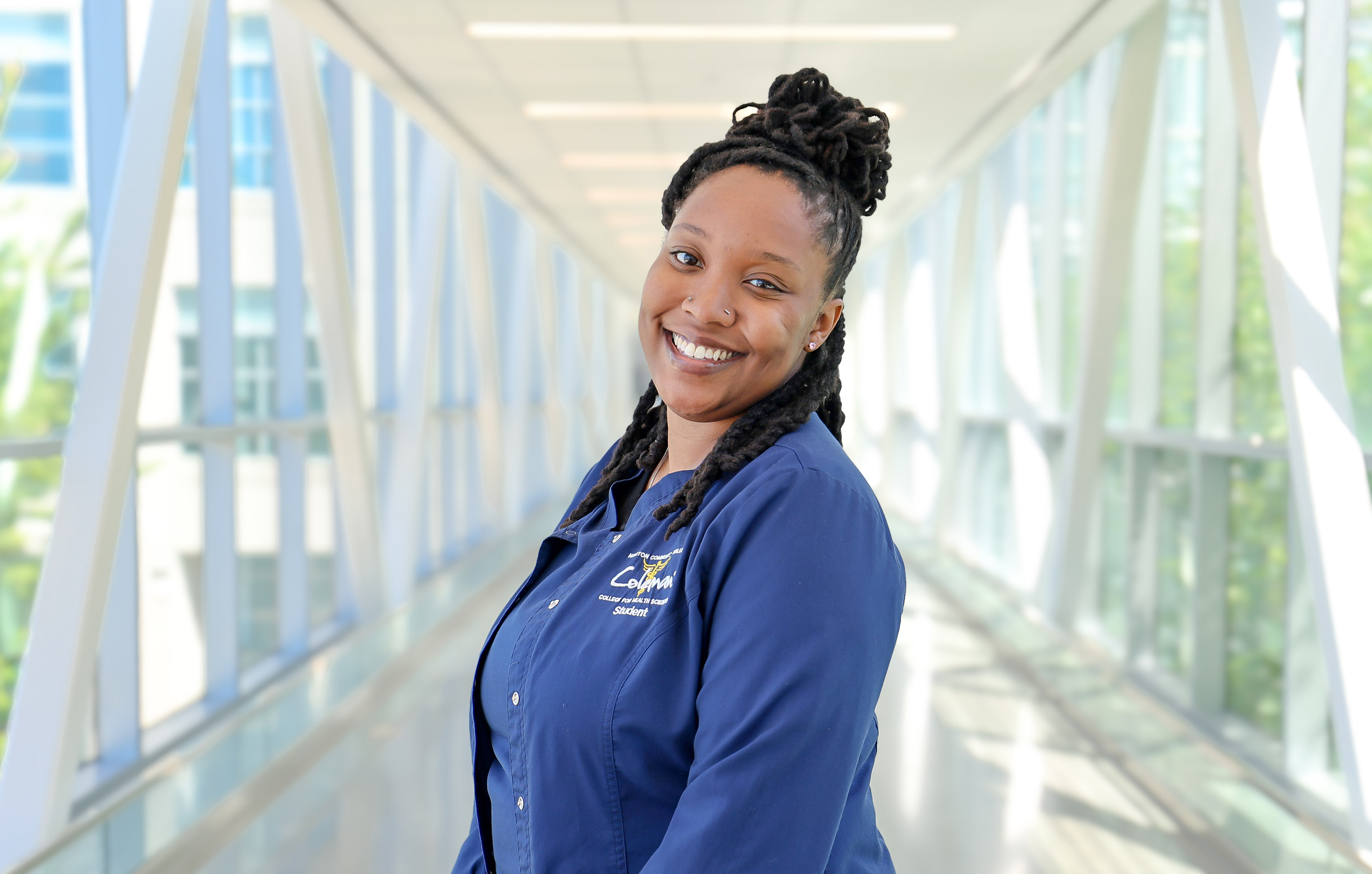 Takia Adkins, HCC Surgical Technology student
