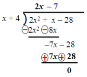  Dividing a Polynomial f