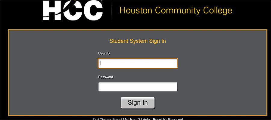 Student System Sign in