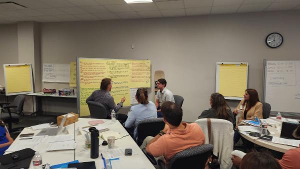 10KSB cohort members engaging in a workshop activity